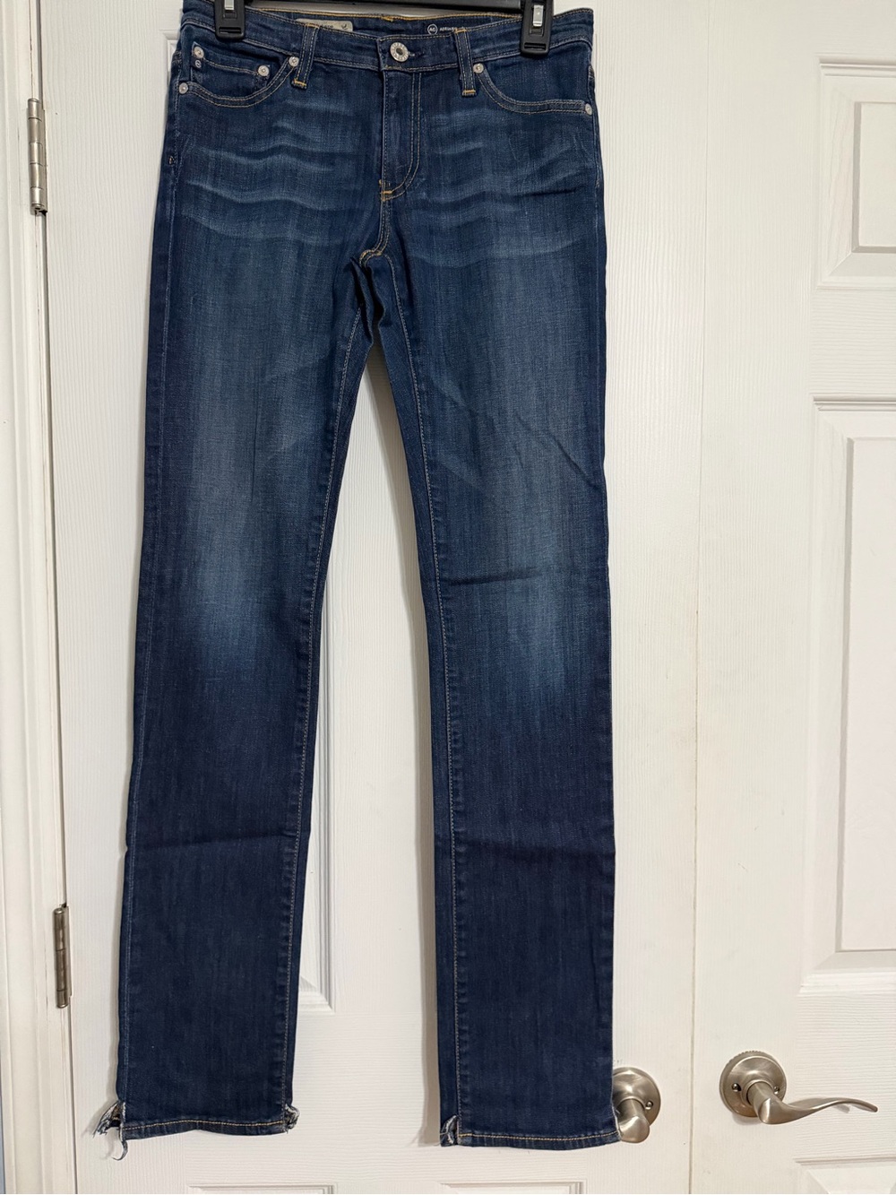 Ag adriano goldschmied the premiere skinny straight jeans size 27R